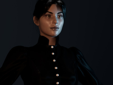 Donna Beneviento 3Dモデル
