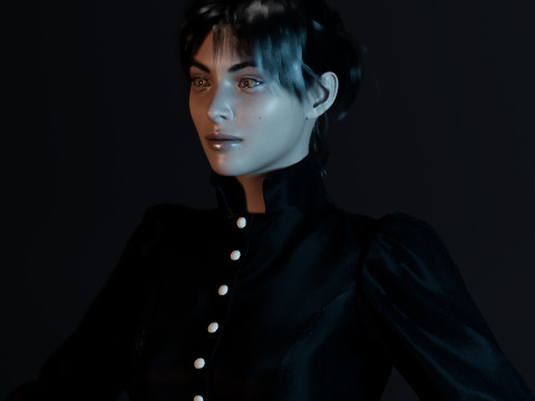 Donna Beneviento 3Dモデル