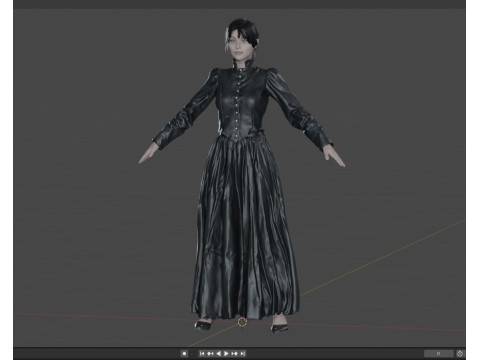 Donna Beneviento 3Dモデル
