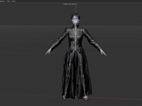 Donna Beneviento 3Dモデル