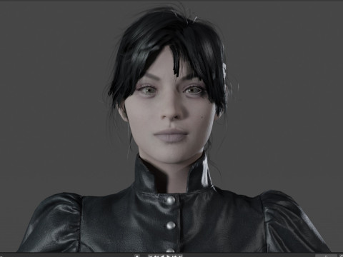Donna Beneviento 3Dモデル