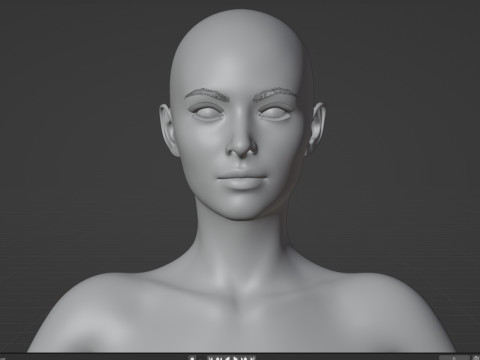 Donna Beneviento 3Dモデル