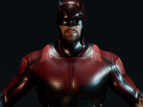 DareDevil Matt Murdock 3D Модель