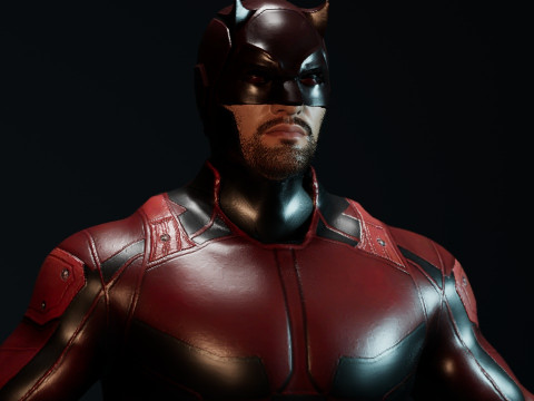 DareDevil Matt Murdock 3D Модель