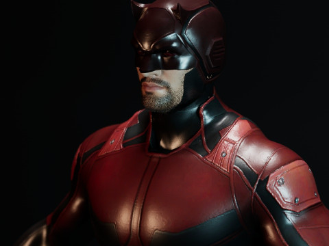 DareDevil Matt Murdock 3D Модель