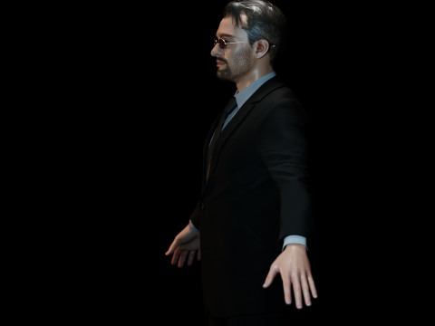 DareDevil Matt Murdock 3D Модель