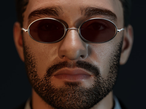 DareDevil Matt Murdock 3D Модель