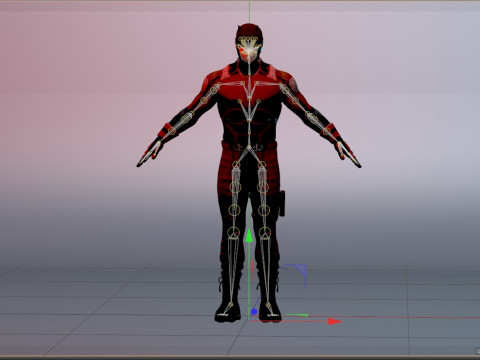 DareDevil Matt Murdock 3D Модель