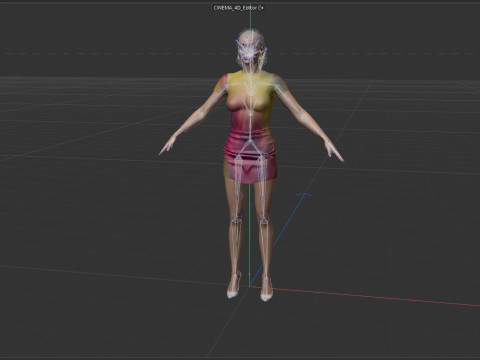 Lily Collins Modelo 3D