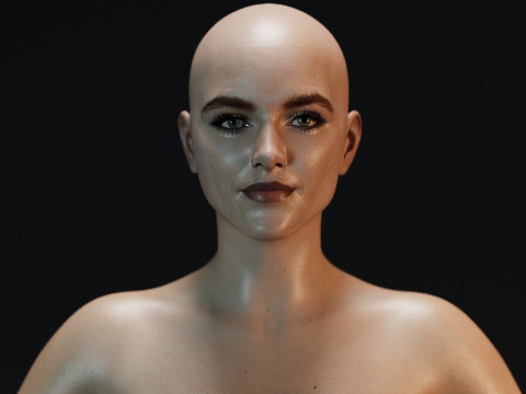 Florence Pugh 3D Model