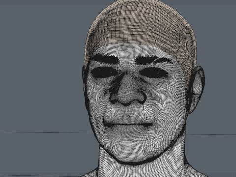 Morgan Freeman 3D 모델