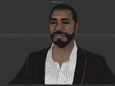 Morgan Freeman 3D 모델