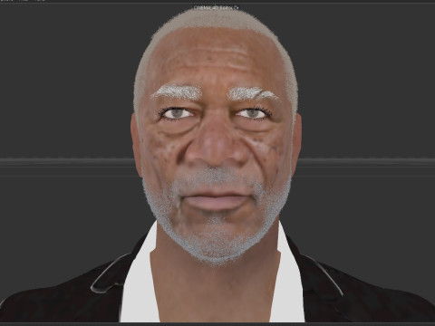 Morgan Freeman 3D 모델