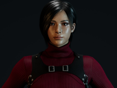 Ada Wong Model 3D