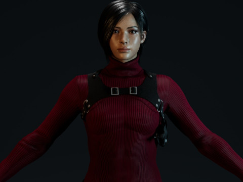 Ada Wong Model 3D
