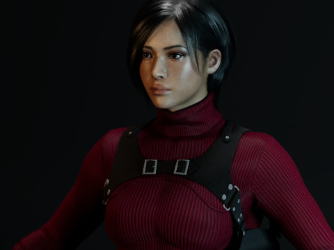 Ada Wong Model 3D