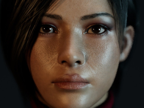 Ada Wong Model 3D