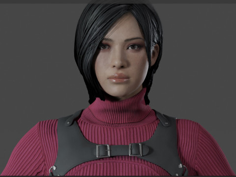 Ada Wong Model 3D