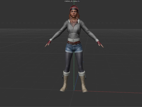 Ashley Brown UD Modelo 3D