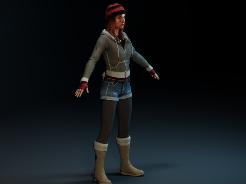 Ashley Brown UD Modelo 3D