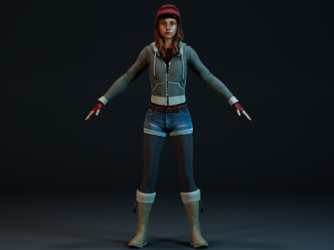 Ashley Brown UD Modelo 3D