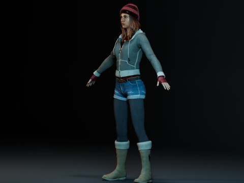 Ashley Brown UD Modelo 3D