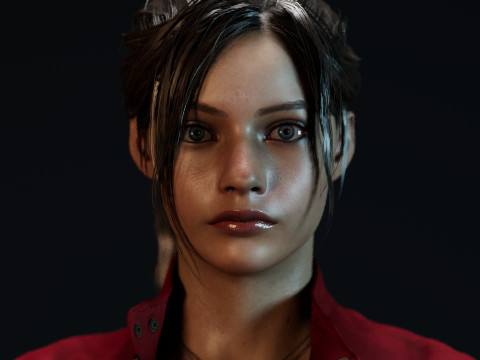 Claire Redfield 3D Model