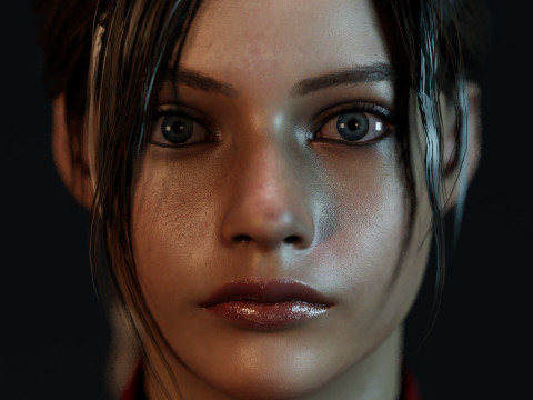 Claire Redfield 3D Model