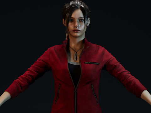 Claire Redfield 3D Model