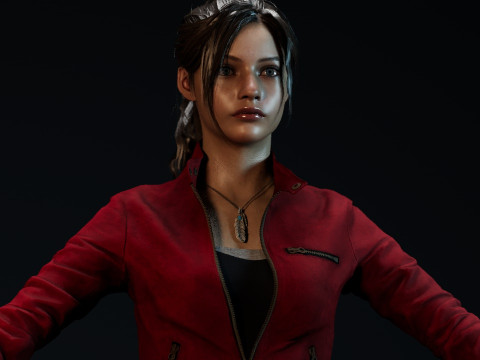 Claire Redfield 3D Model