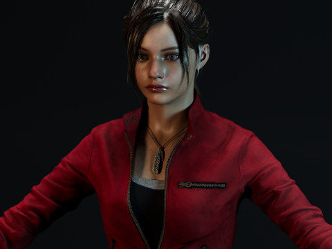Claire Redfield 3D Model