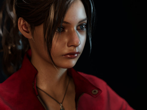 Claire Redfield 3D Model