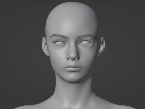 Claire Redfield 3D Model