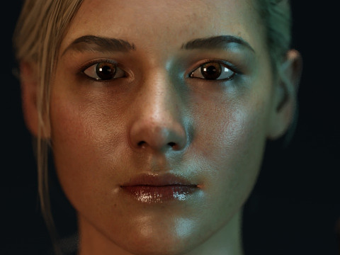 Elena Fisher Modelo 3D