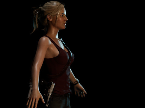 Elena Fisher Modelo 3D