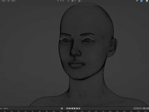 Elena Fisher Modelo 3D