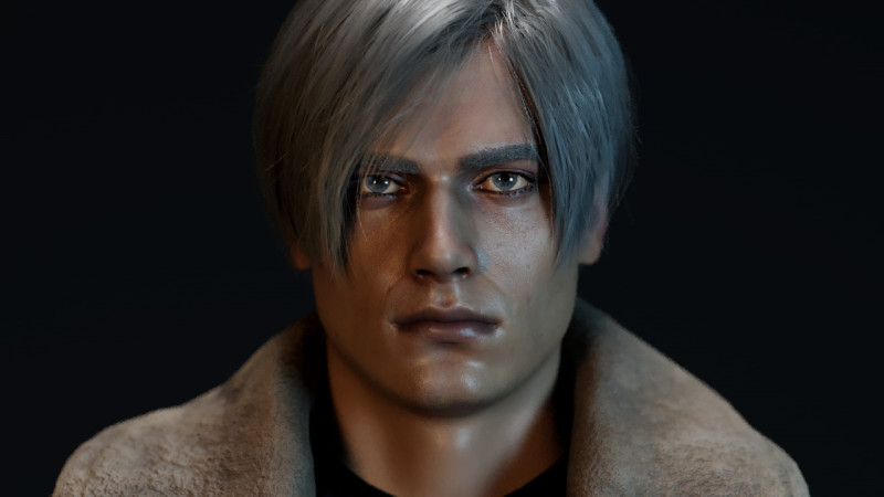 Leon Kennedy Modello 3D .c4d .max .obj .3ds .fbx .stl .blend