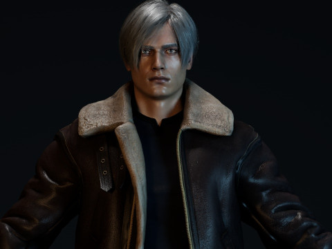 Leon Kennedy Modello 3D