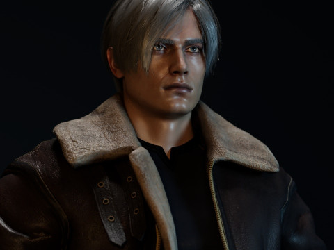 Leon Kennedy Modello 3D