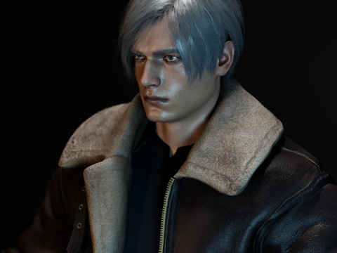 Leon Kennedy Modello 3D