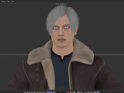Leon Kennedy Modello 3D