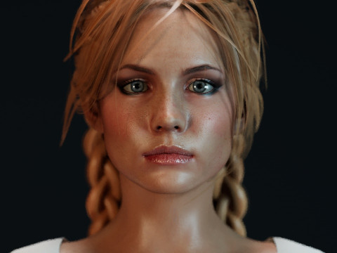 Jessica Riley 3Dモデル