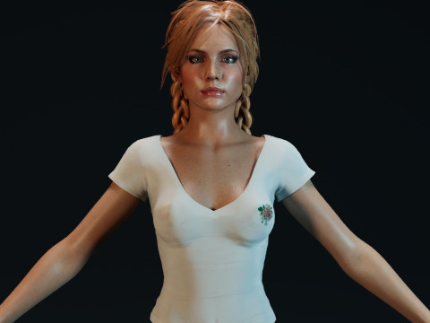 Jessica Riley 3D Model