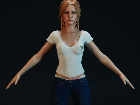 Jessica Riley 3D Model