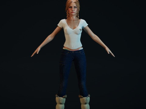 Jessica Riley 3D Model