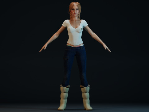 Jessica Riley 3D Model