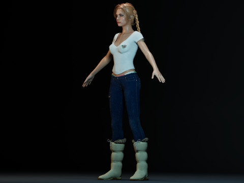 Jessica Riley 3D Model
