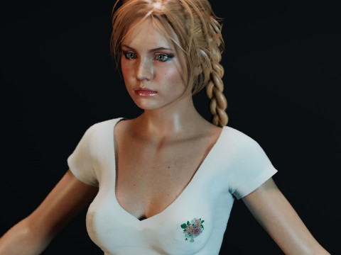Jessica Riley 3D Model