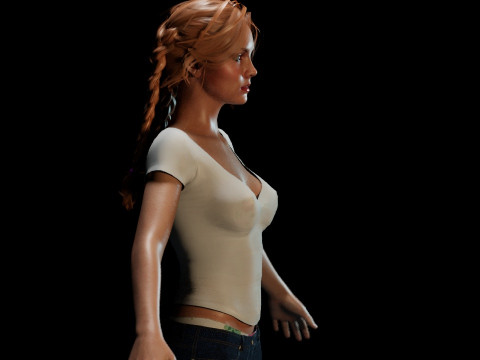 Jessica Riley 3D Model