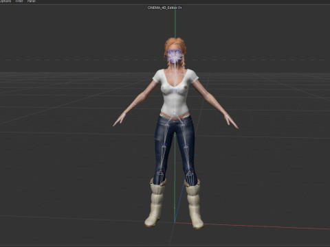 Jessica Riley 3D Model